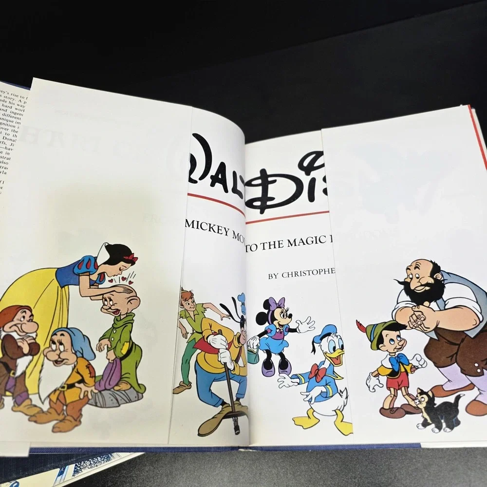 Disney Art Books Lot 3pc Vintage WDW 20th Anniversary Art of Walt Disney Finch